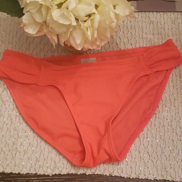 🧡Xhiliration Orange Bikini Bottoms - Picture 1 of 4